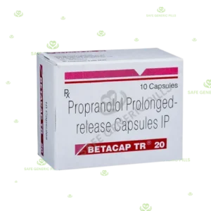 Betacap TR 20 Capsule
| Propranolol 20mg