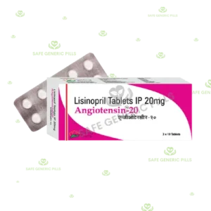 Angiotensin 20 Tablet | Lisinopril 20mg