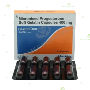 Gestofit 400 Soft Gelatin Capsule | Progesterone 400mg