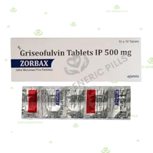 Zorbax 500mg Tablet | Griseofulvin 500mg
