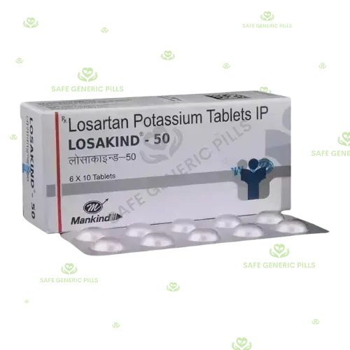 Losakind 50 Tablet | Losartan 50mg