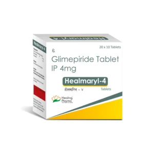 Glimepiride 4mg (Healmaryl 4) 4 mg Tablet