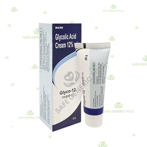 Glyco-12 Glycolic Acid Cream | Glycolic acid 12% In a Cream Base