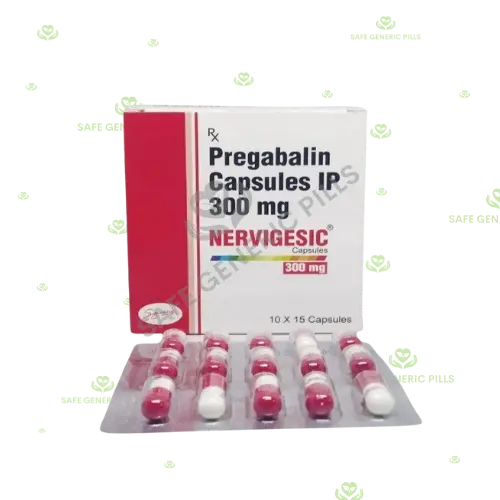 Nervigesic 300mg Capsule | Pregabalin 300mg