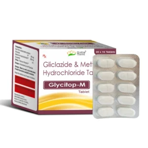 Glycitop M | Gliclazide 80mg + Metformin 500mg