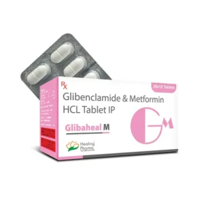 Glibaheal M | Glibenclamide 5mg + Metformin 500mg