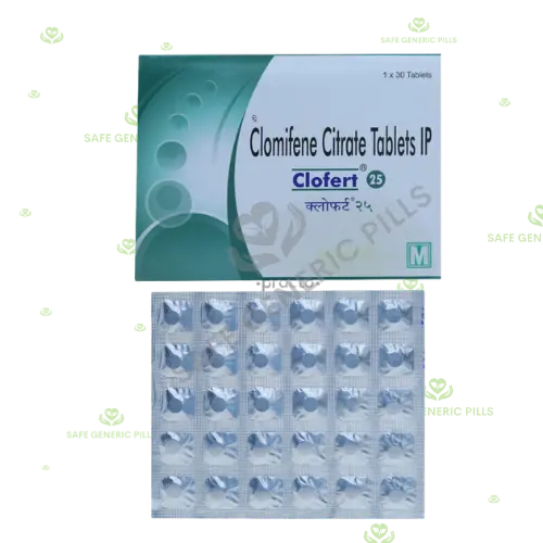 Clofert 25 Tablet | Clomiphene 25mg