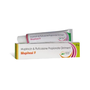 Mupiheal F Cream | Mupirocin 2% + Fluticasone 0.05% ?10 gm
