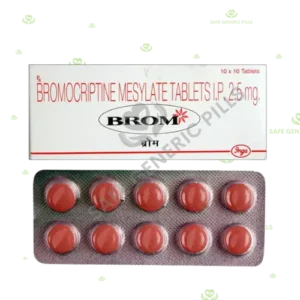 Brom 2.5mg Tablet | Bromocriptine 2.5mg