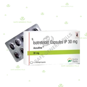 Accufine 30mg Softgel Capsule | Isotretinoin 30mg