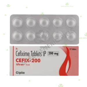 Cefix 200 Tablet | Cefixime 200mg