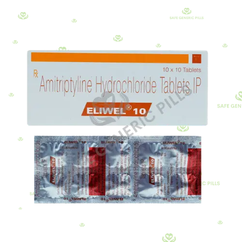 Eliwel 10mg Tablet | Amitriptyline 10mg