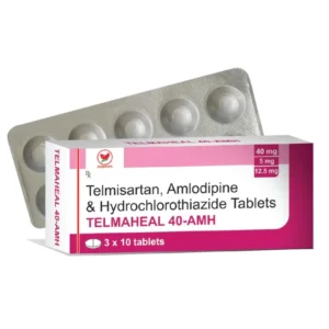 Telmaheal 40 AMH | Telmisartan 40mg + Amlodipine 5mg + Hydrochlorothiazide 12.5mg