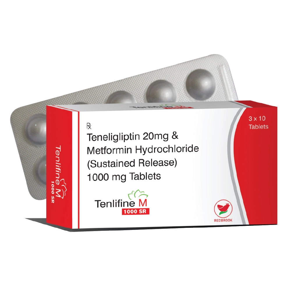 Tenlifine M 1000 SR | Teneligliptin 20mg + Metformin 1000mg SR