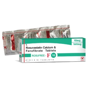 Rosufree F 10 | Rosuvastatin 10mg + Fenofibrate 160mg