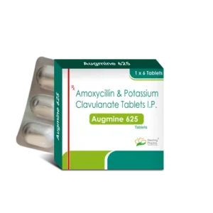 Amoxicillin + Clavulanate (Augmine 625) 500 / 125 mg Tablet
