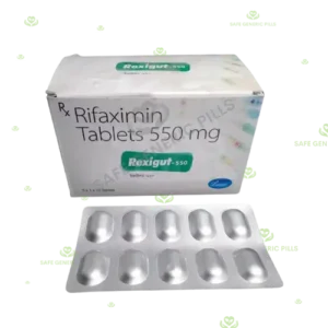 Rexigut 550mg Tablet | Rifaximin 550mg