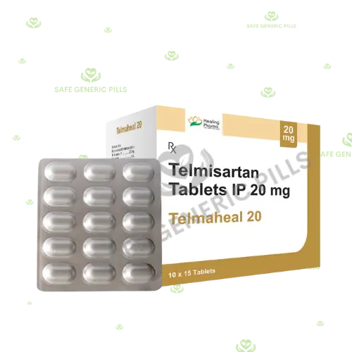 Telmaheal 20mg Tablet | Telmisartan 20mg