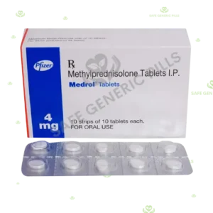 Medrol 4mg Tablet | Methylprednisolone 4mg
