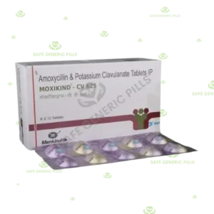 Moxikind-CV 625 Tablet | Amoxycillin 500mg + Clavulanic Acid 125mg