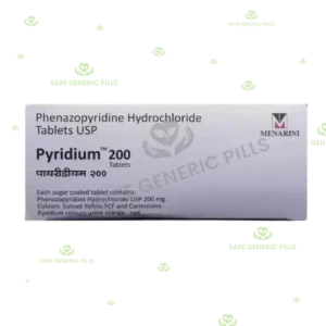 Pyridium 200 Tablet | Phenazopyridine 200mg