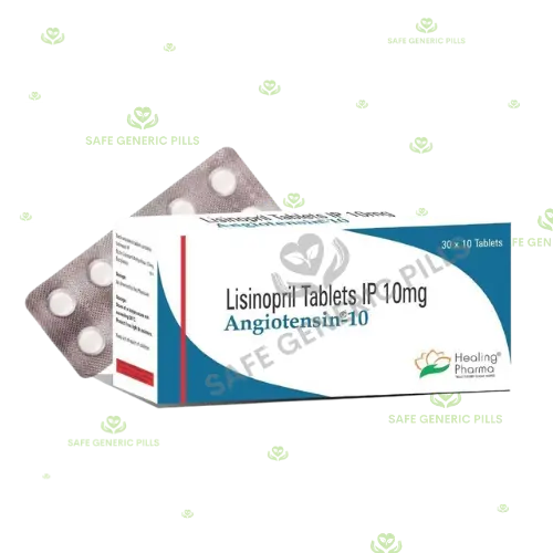 Angiotensin 10mg Tablet | Lisinopril 10mg