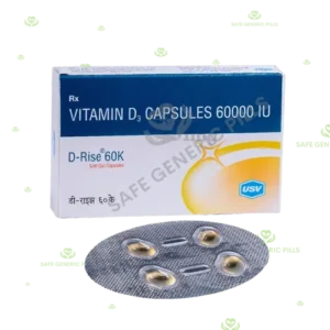 D-Rise 60K Capsule
| Vitamin D3 60000IU