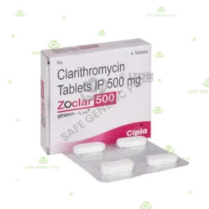 Zoclar 500mg Tablet | Clarithromycin 500mg