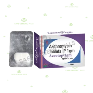 Azeetop 1gm Tablet| Azithromycin 1000mg