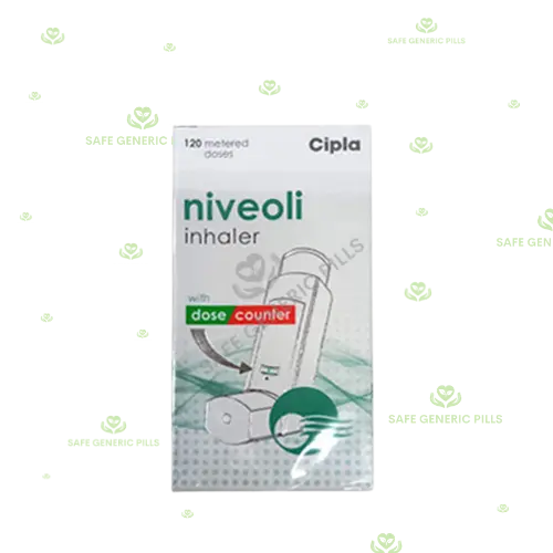 Niveoli Inhaler | Beclometasone 100mcg + Formoterol 6mcg