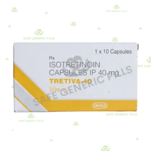 Tretiva 40 Capsule | Isotretinoin 40mg