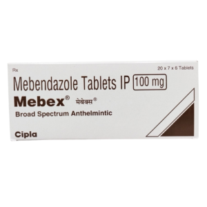 Mebex Tablet (Mebendazole 100mg)